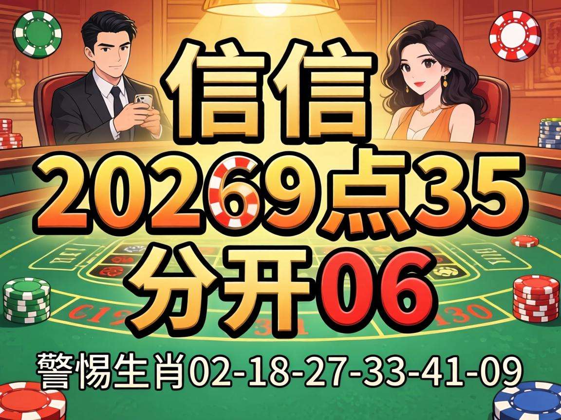 别信“2026澳门9点35分开06”骗局 警惕生肖02-18-27-33-41-09:T18赌博诈骗陷阱