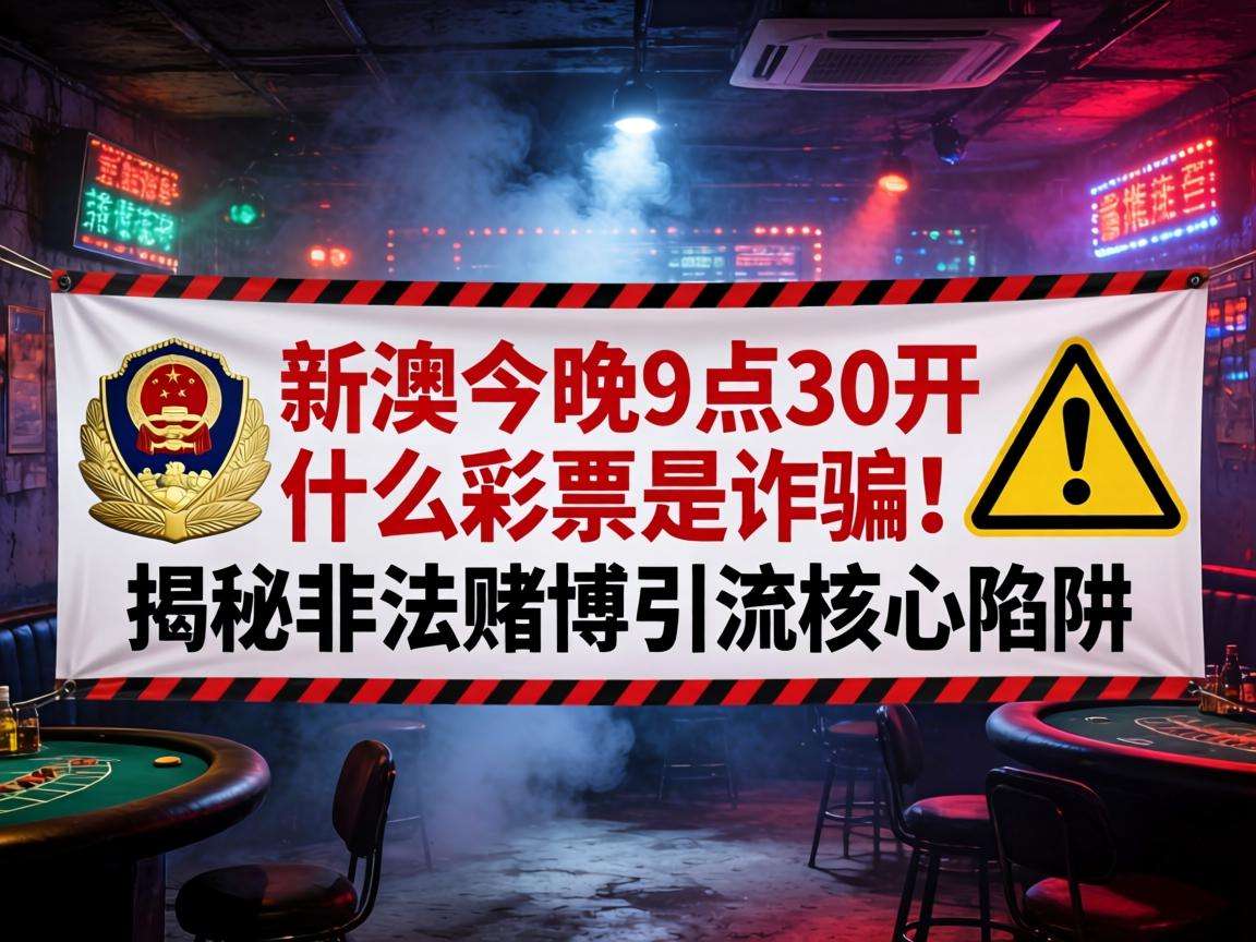 新澳今晚9点30分开什么彩票是诈骗！揭秘非法赌博引流核心陷阱
