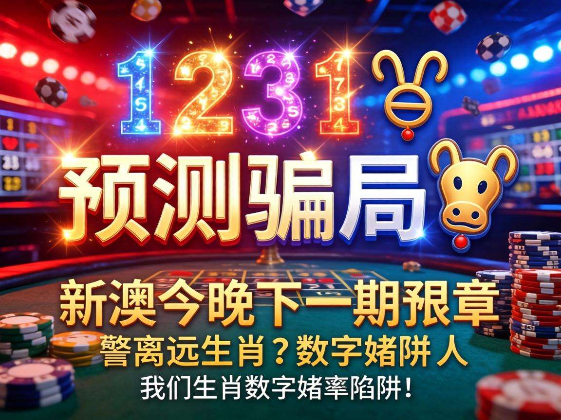 风险警示：别信“新澳今晚下一期预测”骗局 远离生肖数字赌博陷阱
