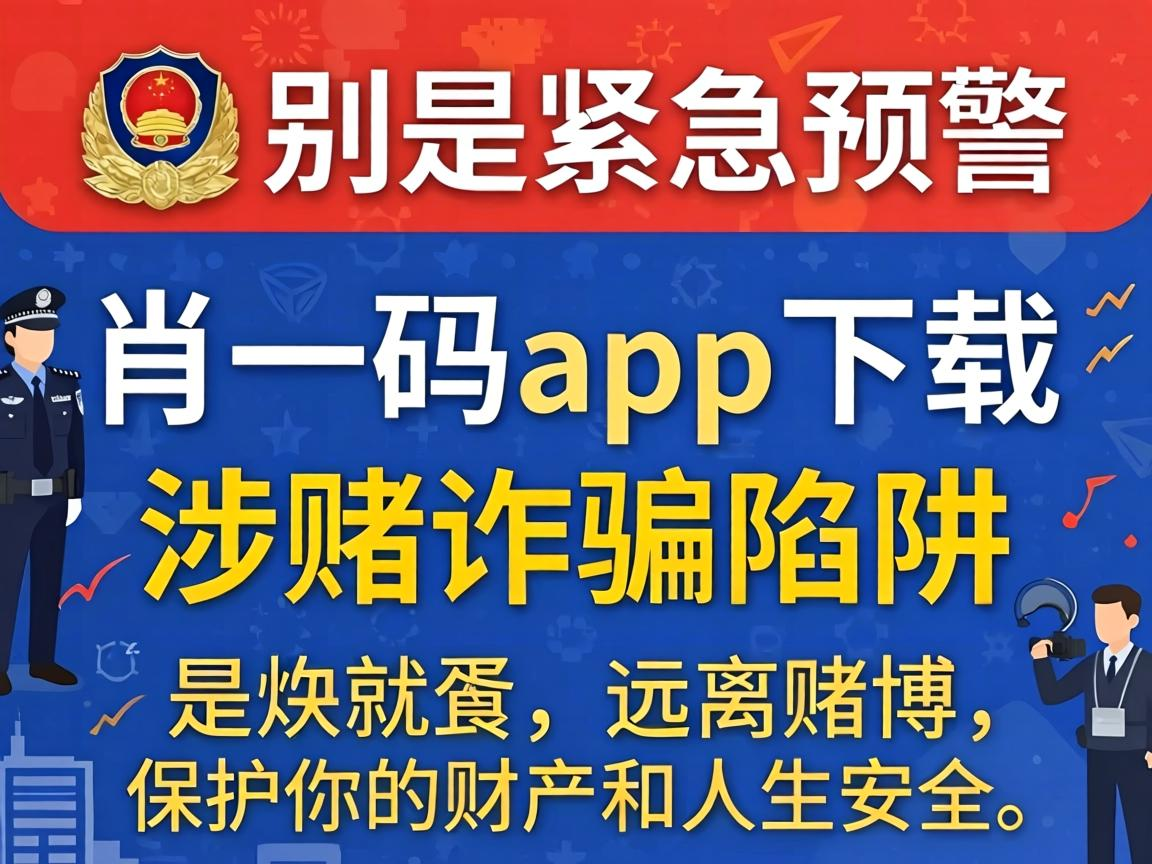 警方紧急预警：一肖一码app下载是涉赌诈骗陷阱