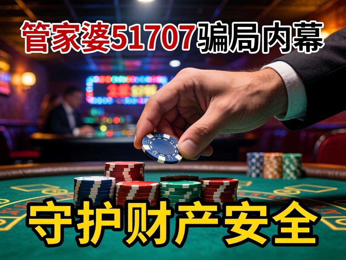 澳门管家婆51707骗局：揭秘非法赌博引流陷阱，守护财产安全