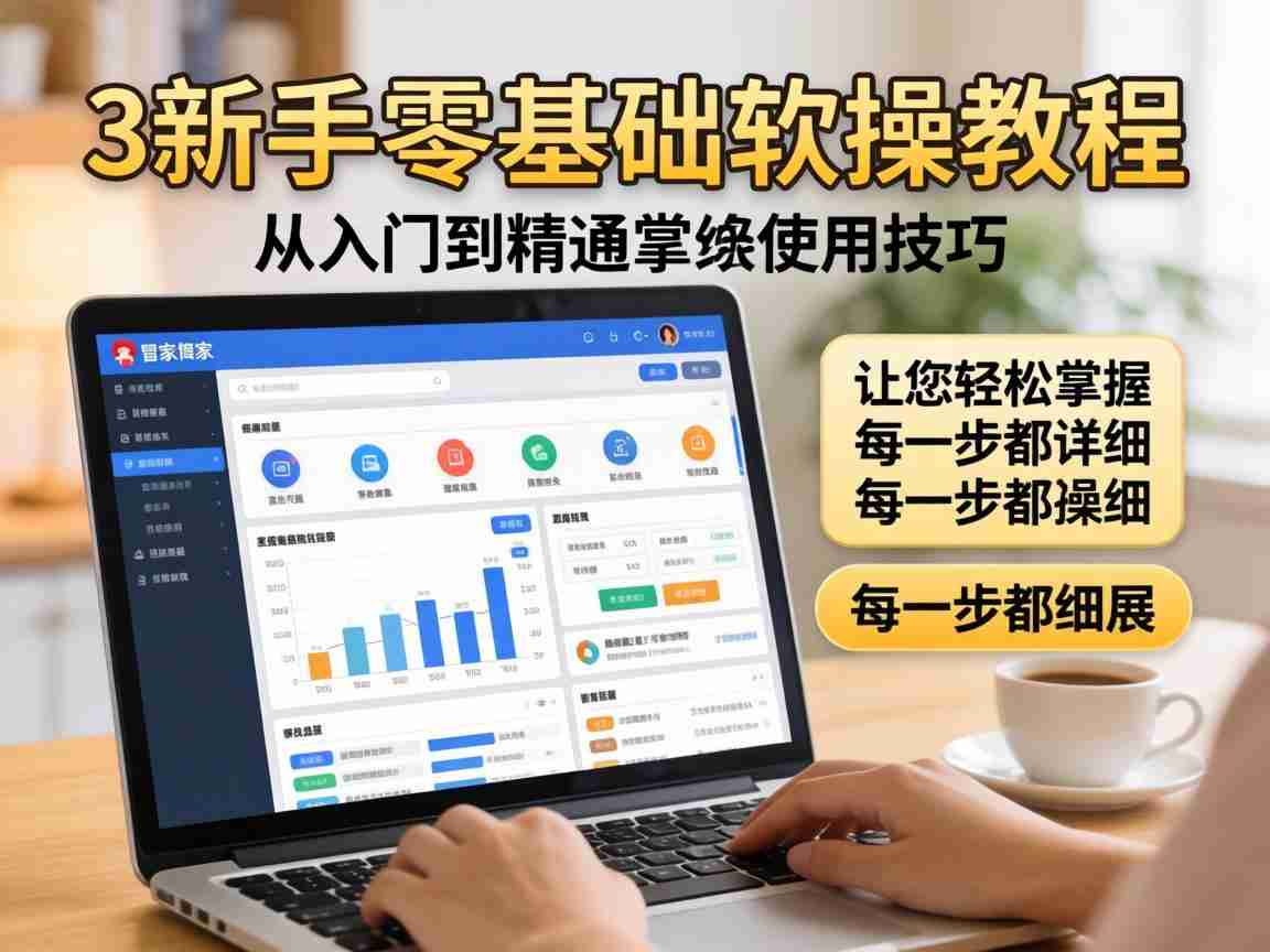 77776666管家婆软件新手零基础实操教程 从入门到精通使用技巧
