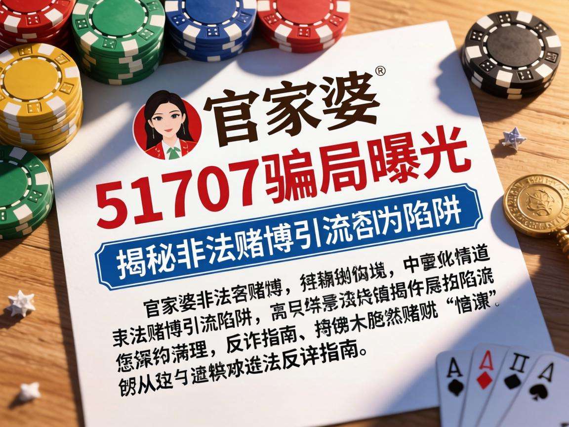 澳门管家婆51707骗局曝光：揭秘非法赌博引流陷阱的反诈指南