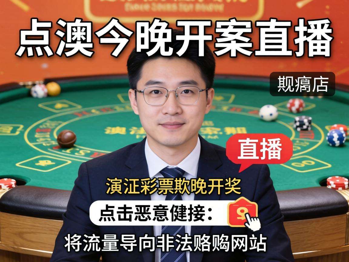 新澳今晚开奖直播是诈骗！揭秘非法赌博引流陷阱