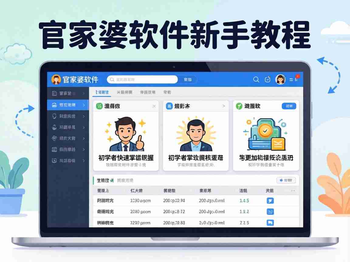 一肖一码中持码443535mbKC!乂 管家婆软件新手零基础实操教程与使用技巧