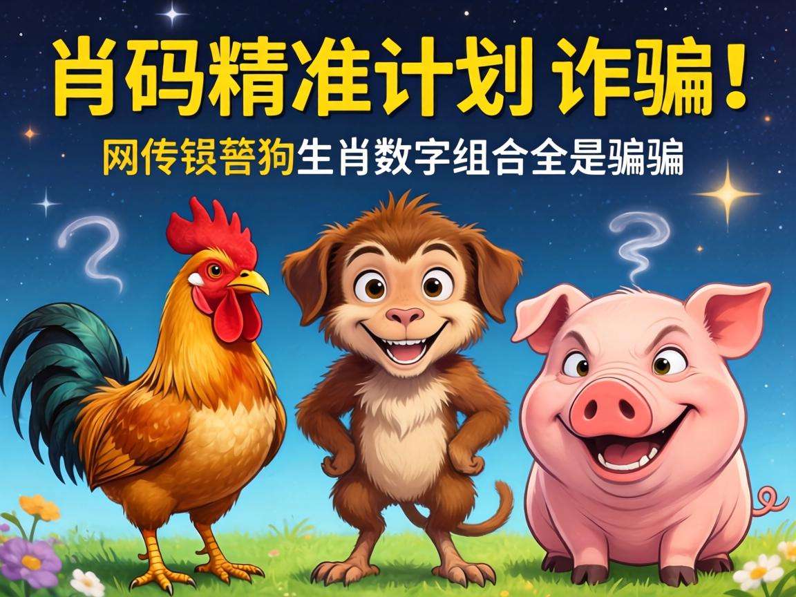 澳门一肖一码精准计划是诈骗!网传猴鸡狗猪生肖数字组合全是骗局