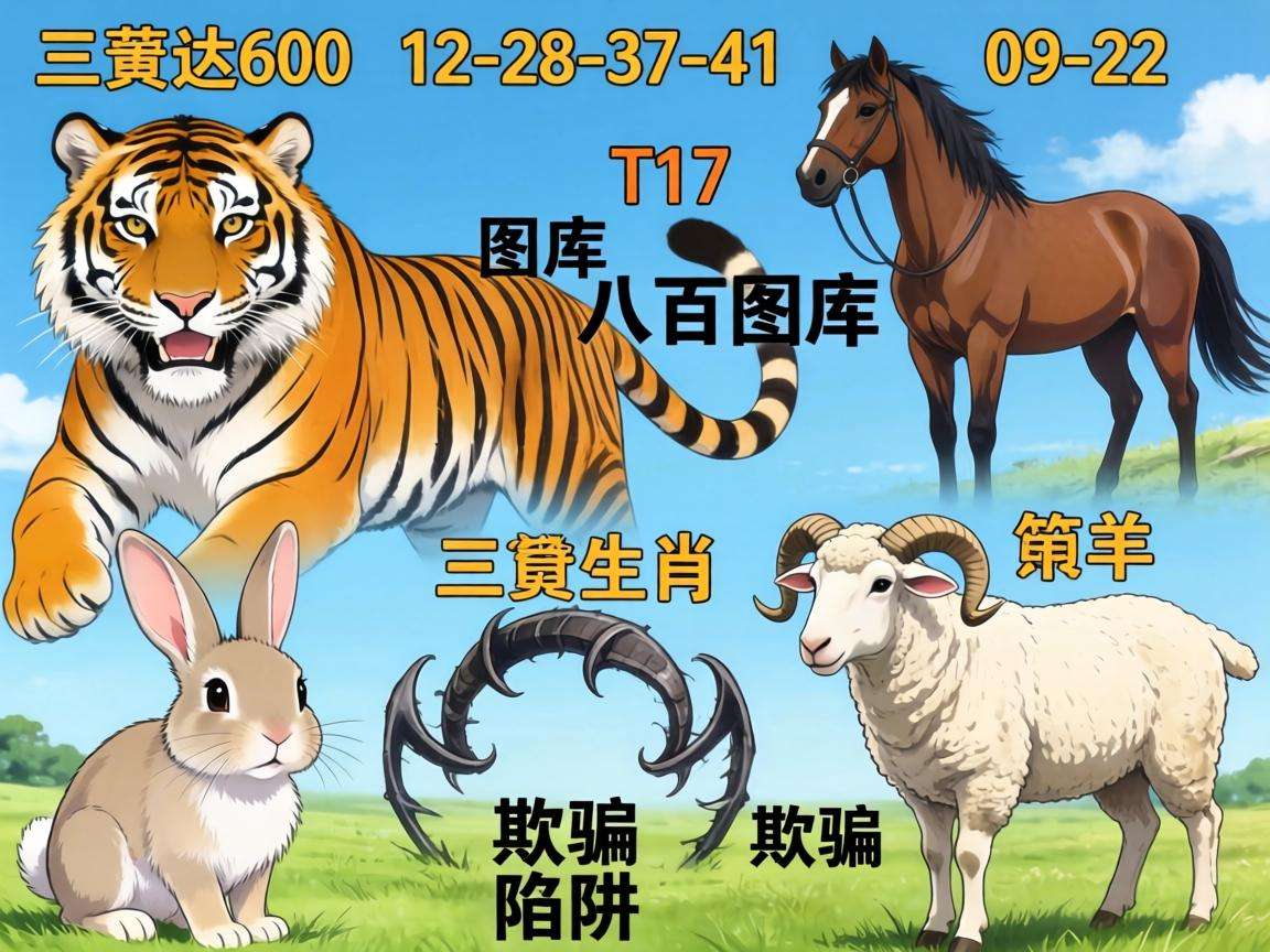 风险警示：别信“新澳门大三巴600图库八百图库”是诈骗，附带12-28-37-41-09-22:T17生肖虎兔马羊骗局