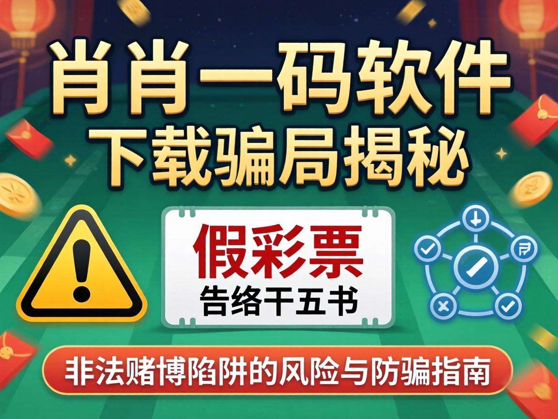 澳门一肖一码软件下载骗局揭秘：非法赌博陷阱的风险与防骗指南