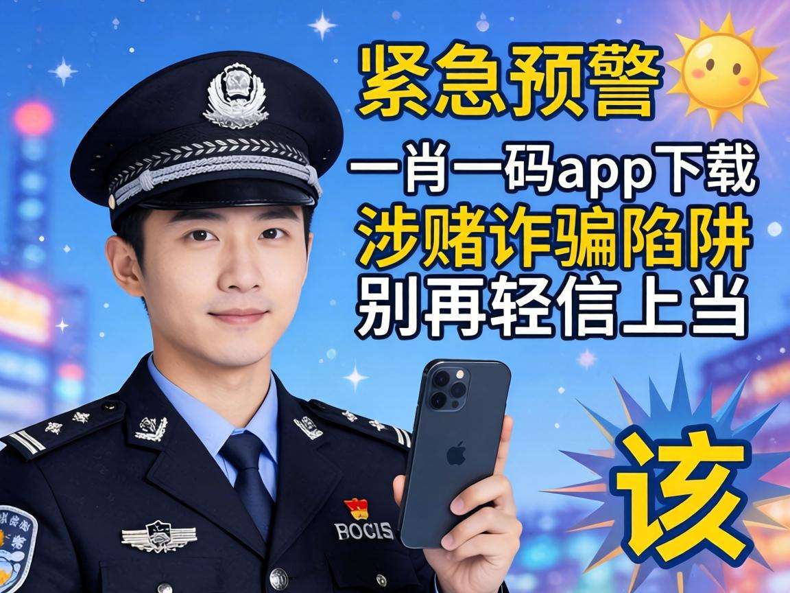 警方紧急预警：“一肖一码app下载”是涉赌诈骗陷阱，别再轻信上当