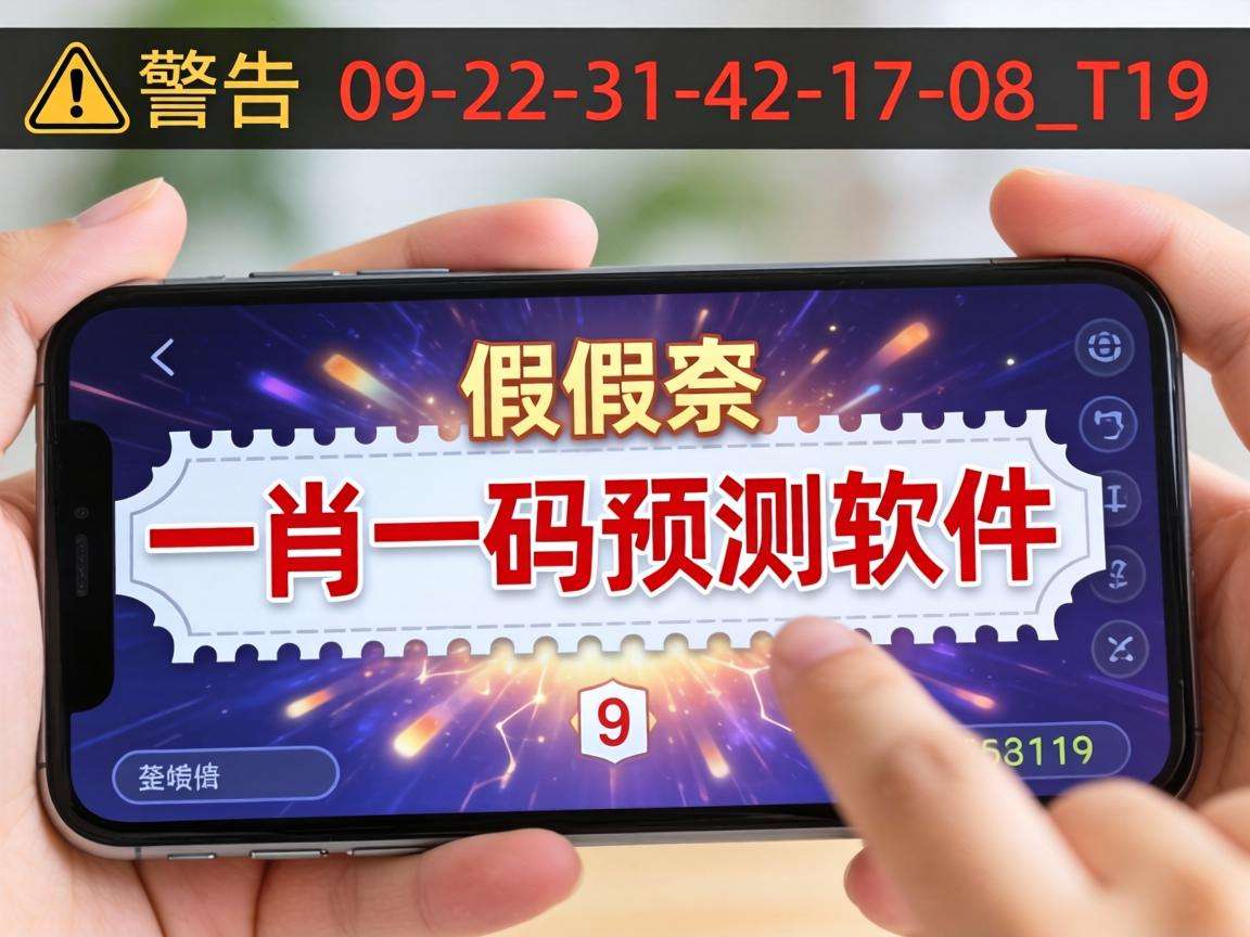 风险警示：别信“澳门一肖一码预测软件”是诈骗，附带09-22-31-42-17-08:T19虚假号码