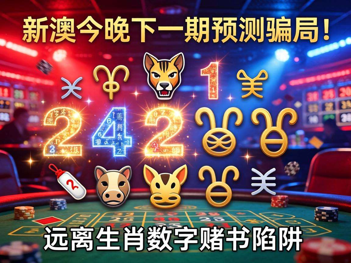 风险警示：别信“新澳今晚下一期预测”骗局 远离生肖数字赌博陷阱