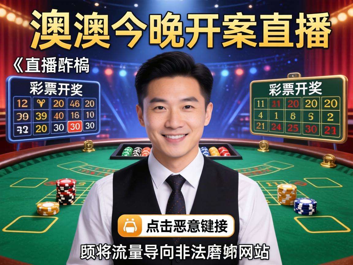 新澳今晚开奖直播是诈骗！揭秘非法赌博引流陷阱