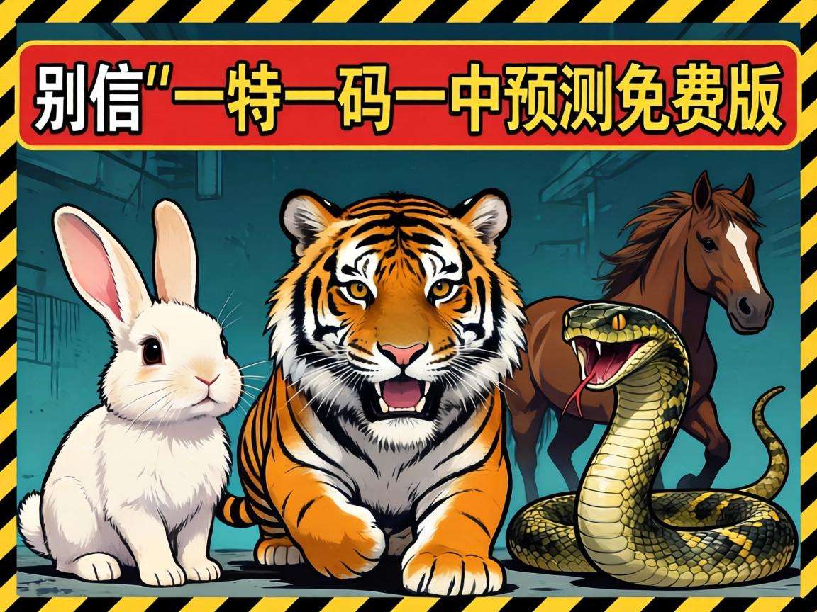 风险警示：别信“澳门一特一码一中预测免费版”是诈骗，警惕生肖兔虎蛇马组合彩票骗局