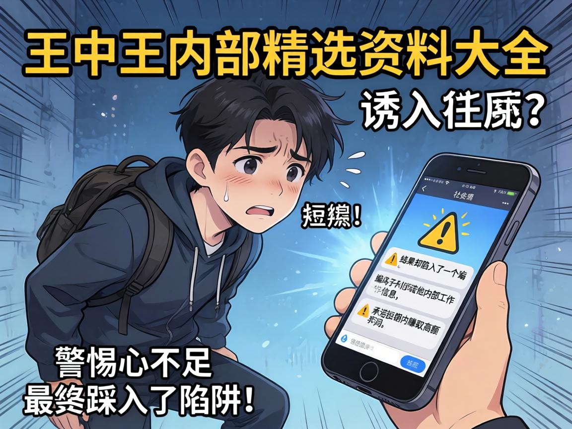 警惕“王中王内部精选资料大全”引流诈骗，年轻人求职别踩赚快钱陷阱