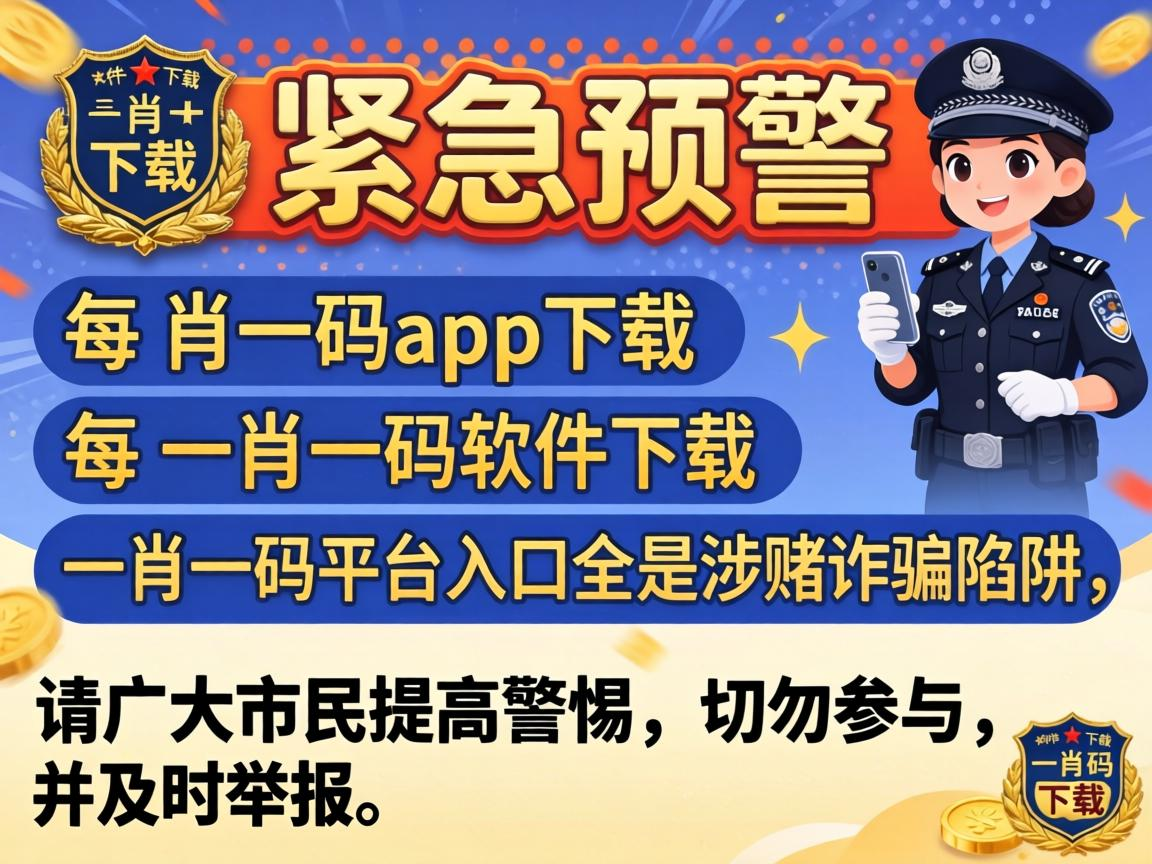 警方紧急预警：一肖一码app下载、一肖一码软件下载、一肖一码平台入口全是涉赌诈骗陷阱